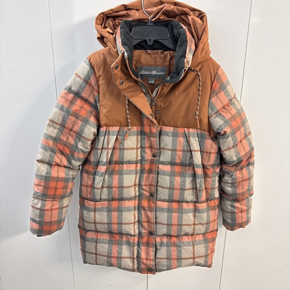 Eddie Bauer Jacket Womens PXS‎ Menoken 650 Fill Down Parka Coat